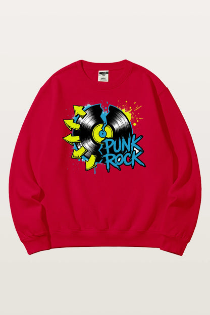 Punk Rock Vinyl Sweatshirts