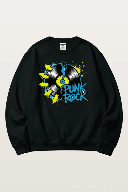 Punk Rock Vinyl Sweatshirts