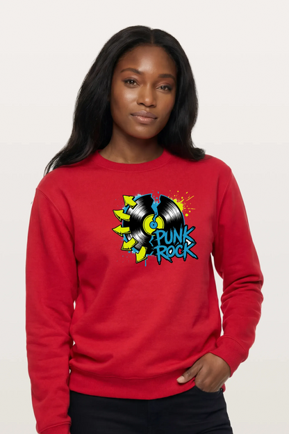 Punk Rock Vinyl Sweatshirts