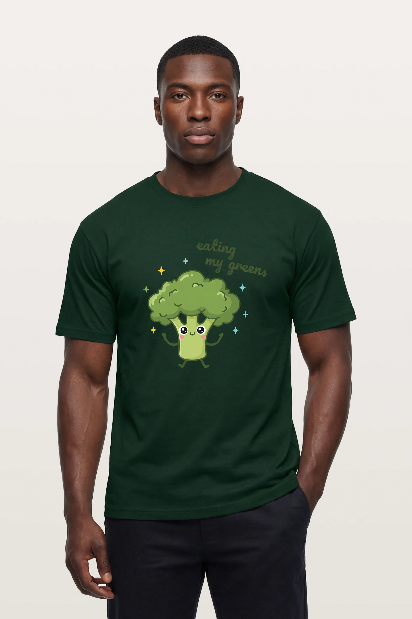 Green Broccoli T-Shirts