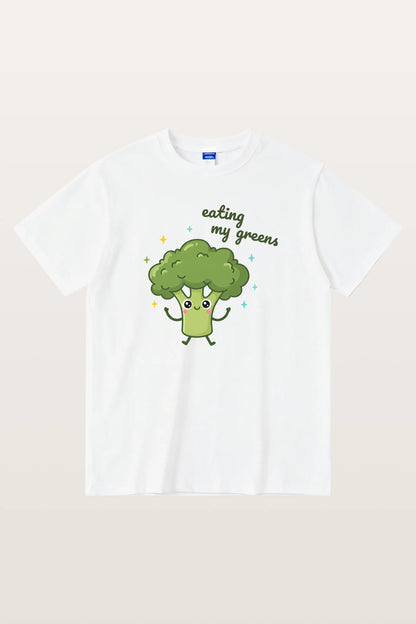 Green Broccoli T-Shirts