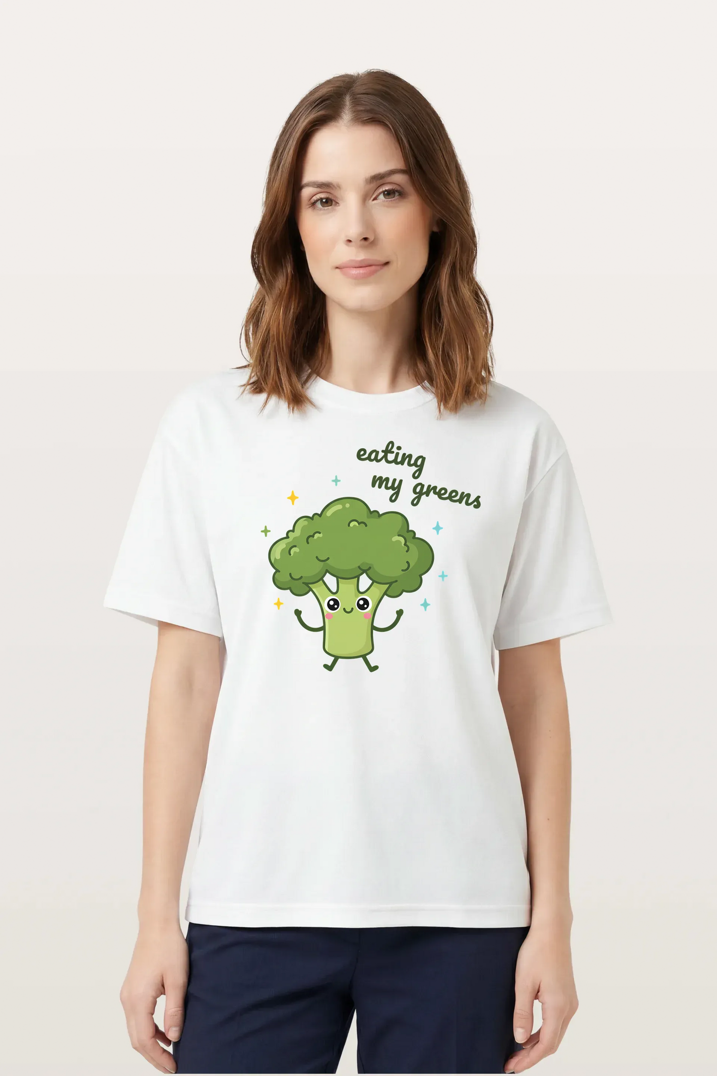Green Broccoli T-Shirts