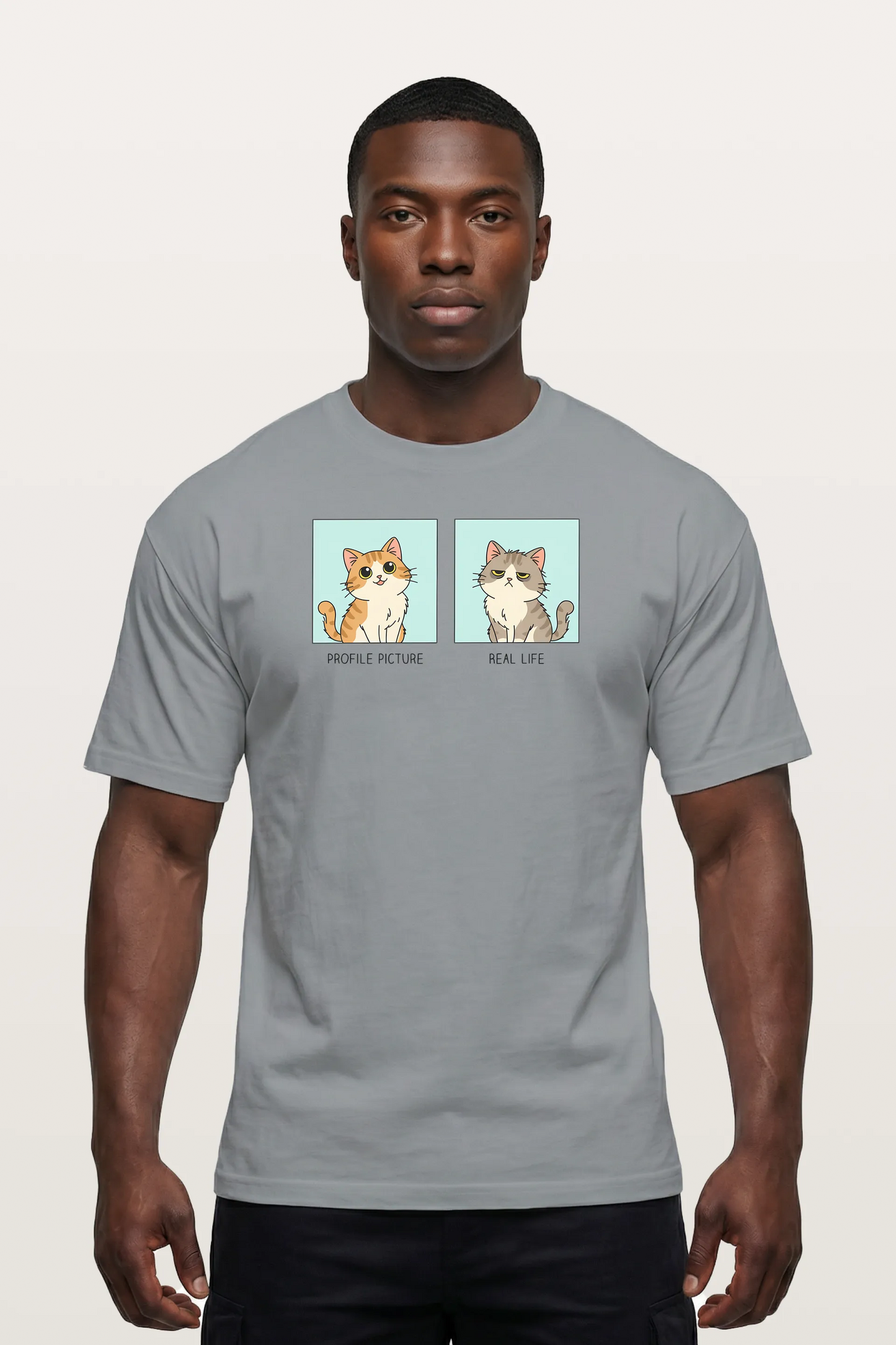 Profile vs Real  T-Shirts