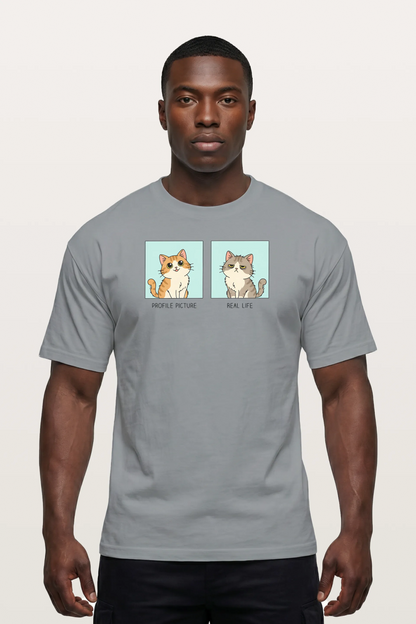 Profile vs Real  T-Shirts