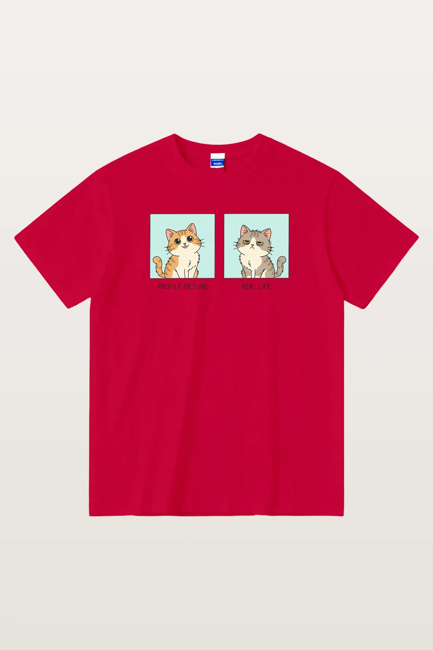 Profile vs Real  T-Shirts