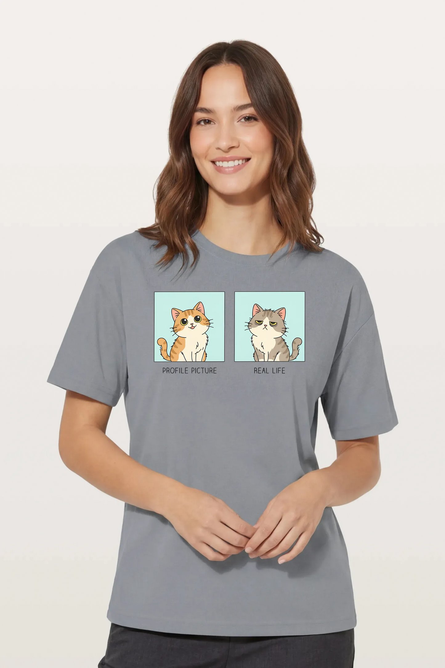 Profile vs Real  T-Shirts