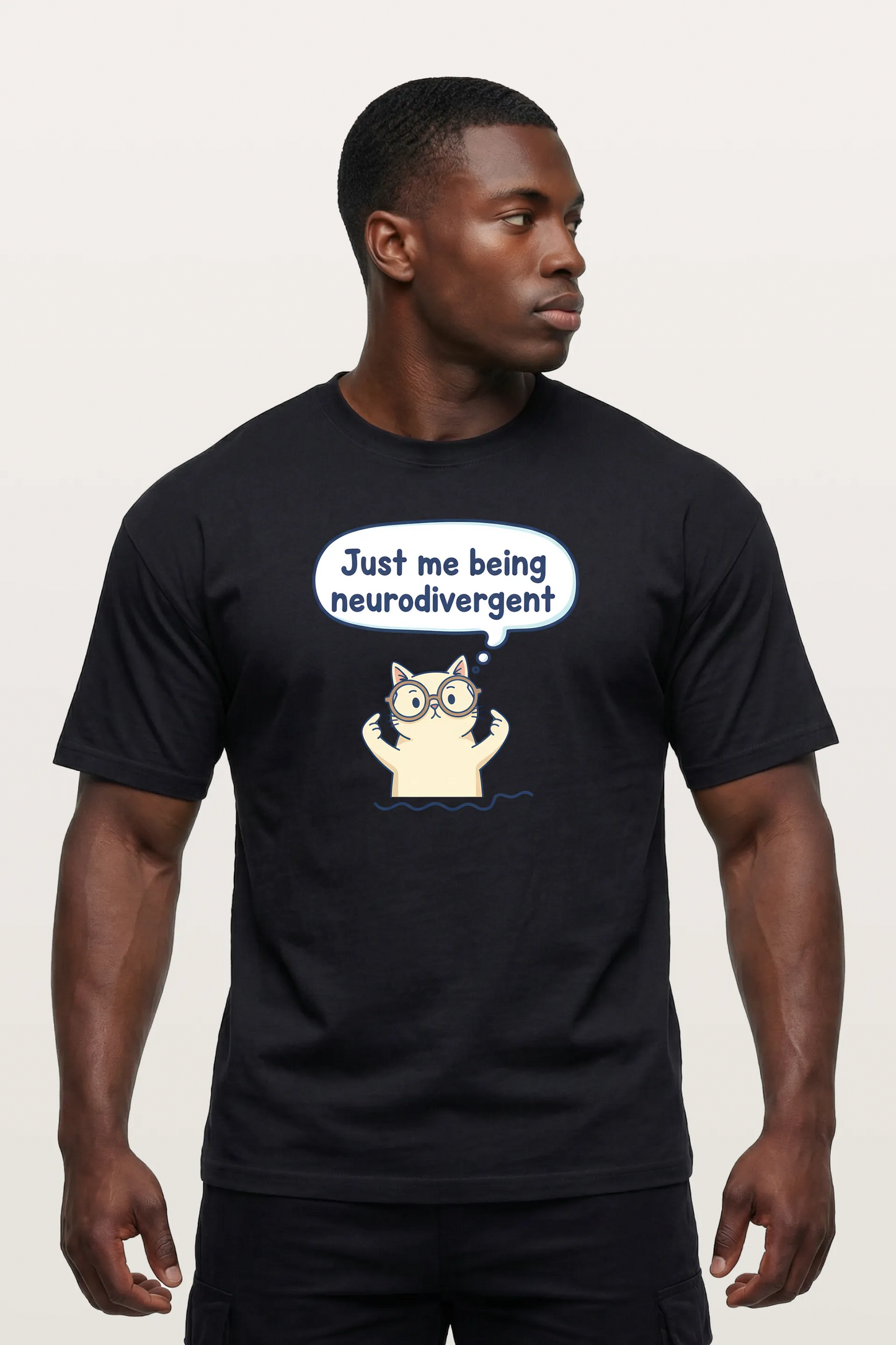 Neurodivergent Cat T-Shirts