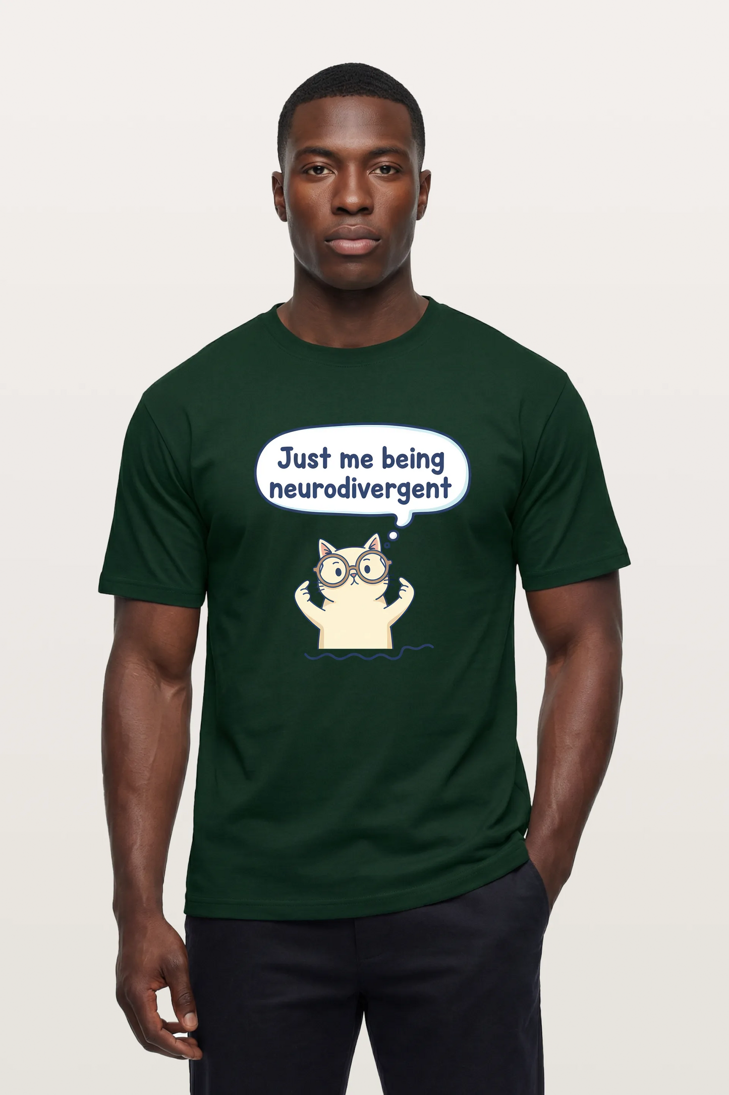 Neurodivergent Cat T-Shirts
