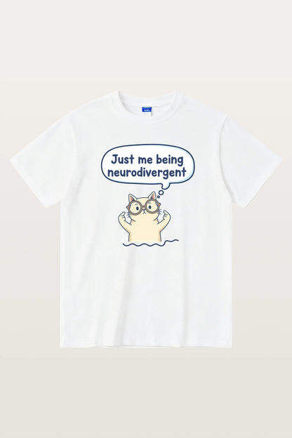 Neurodivergent Cat T-Shirts