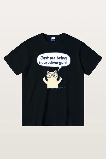 Neurodivergent Cat T-Shirts