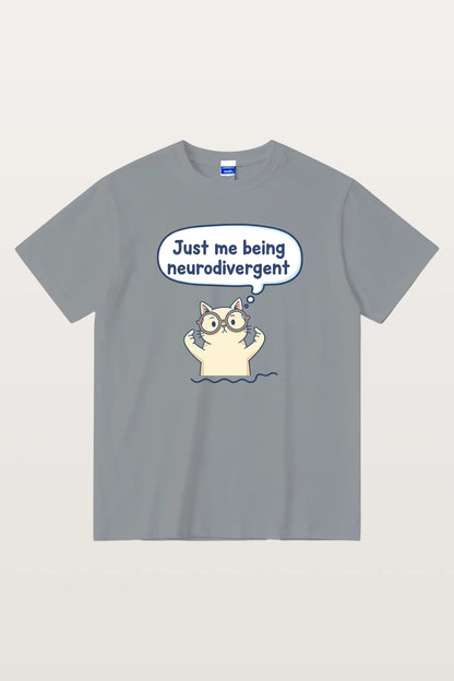 Neurodivergent Cat T-Shirts