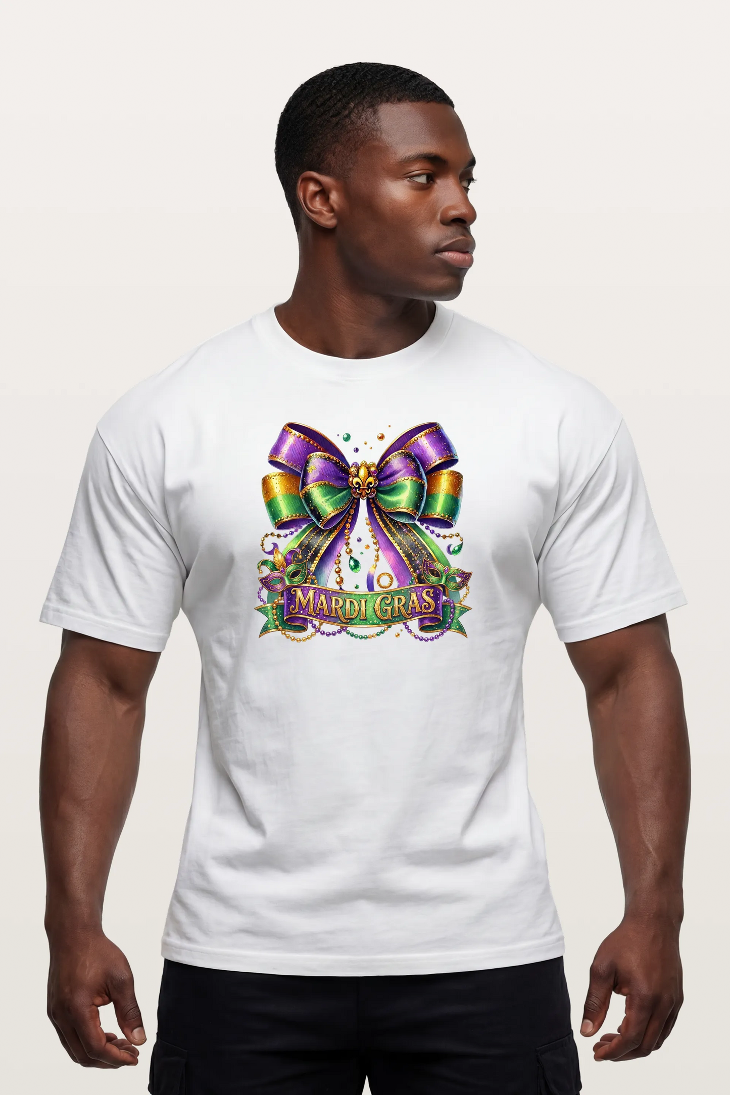 Mardi Gras Bow T-Shirts