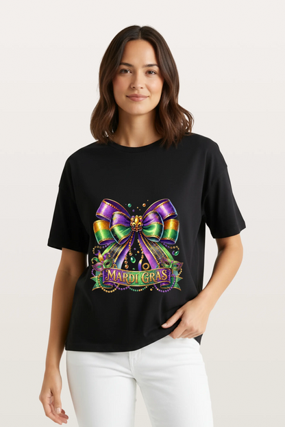 Mardi Gras Bow T-Shirts
