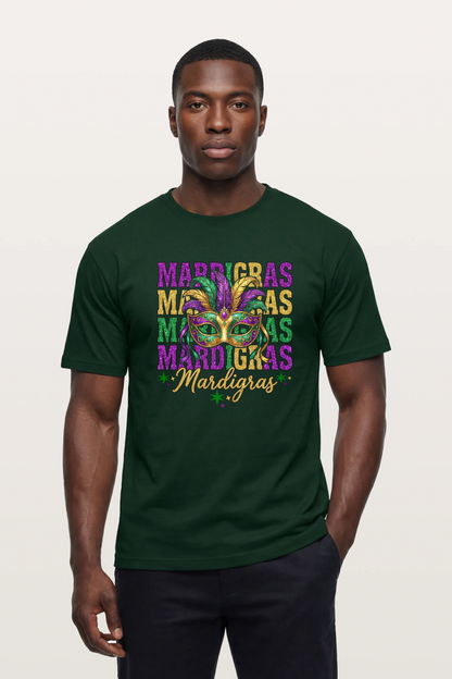 Mardi Gras Mask T-Shirts