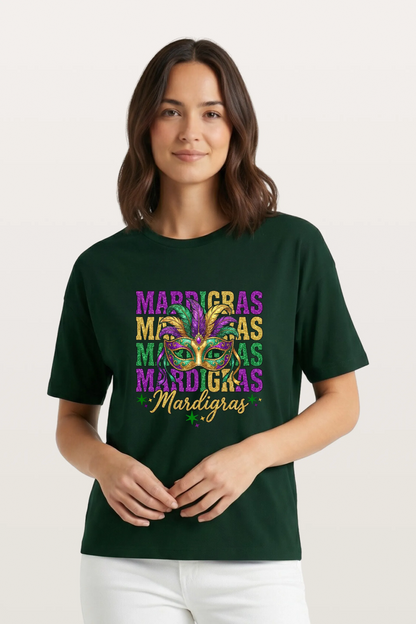 Mardi Gras Mask T-Shirts