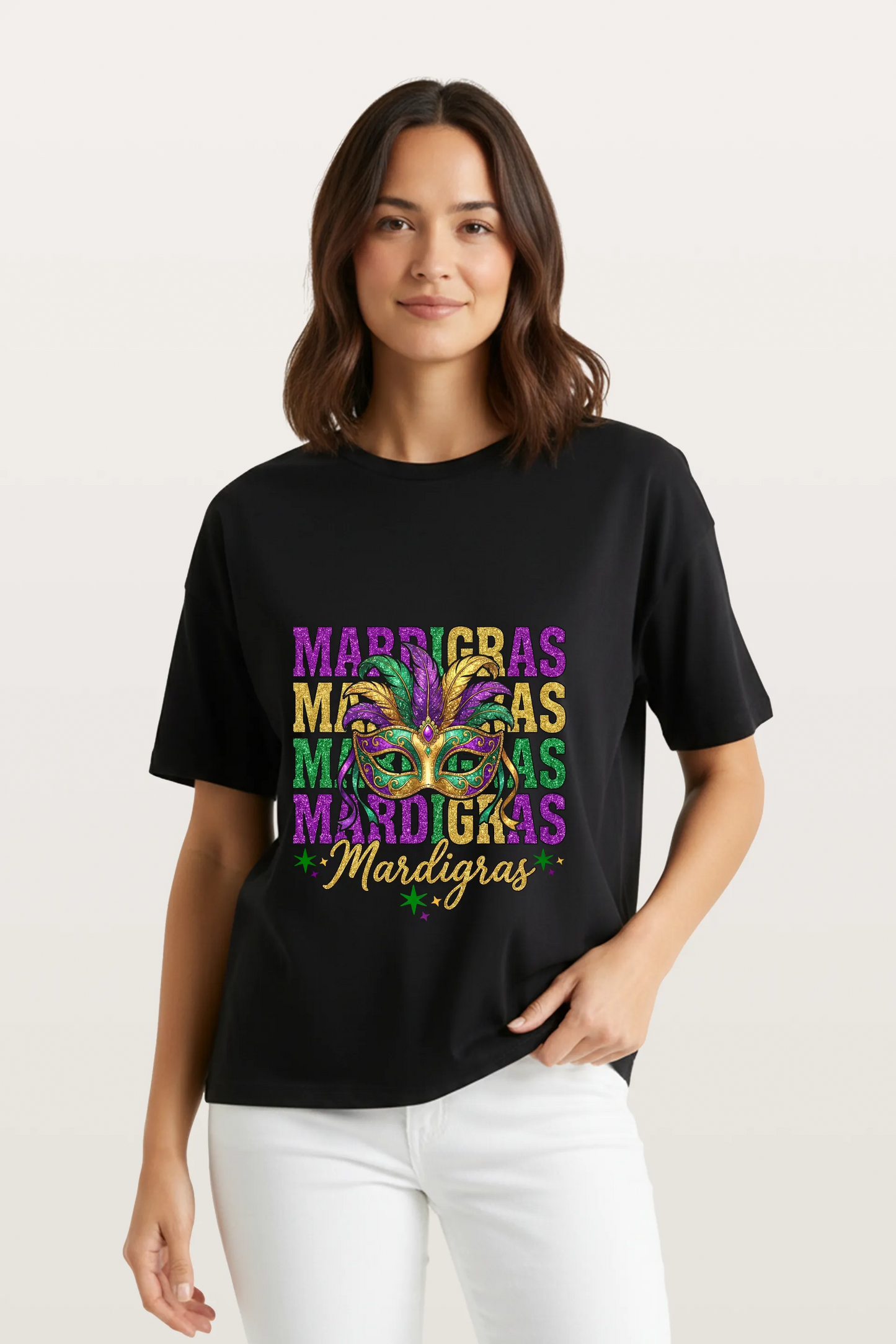 Mardi Gras Mask T-Shirts