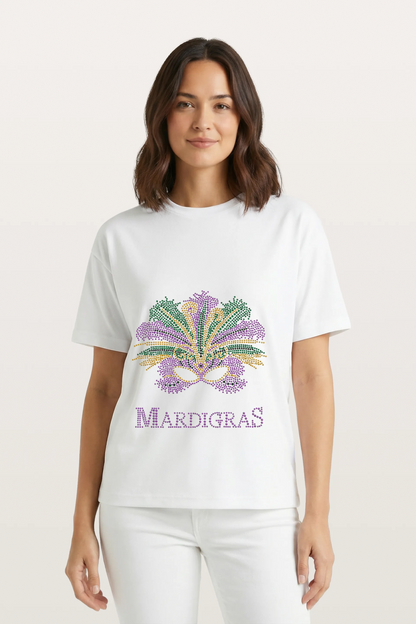 Mardi Gras Mask T-Shirts