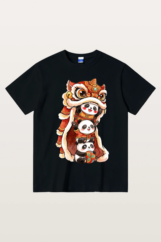 Panda Bless Cotton T-shirt