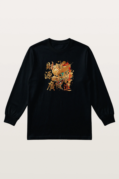 Wealth Lion Long sleeve T-shirt