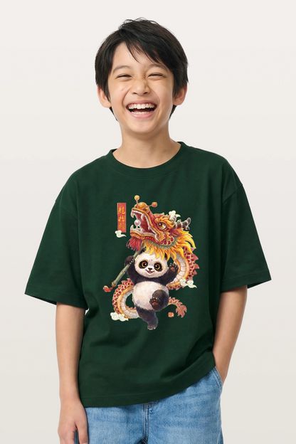 Panda & Dragon Kids T-shirt