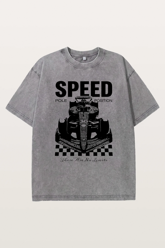 Pole Position Speed Washed T-Shirts