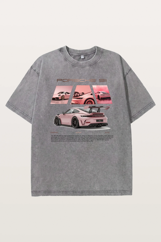 Pink Widebody Washed T-Shirts