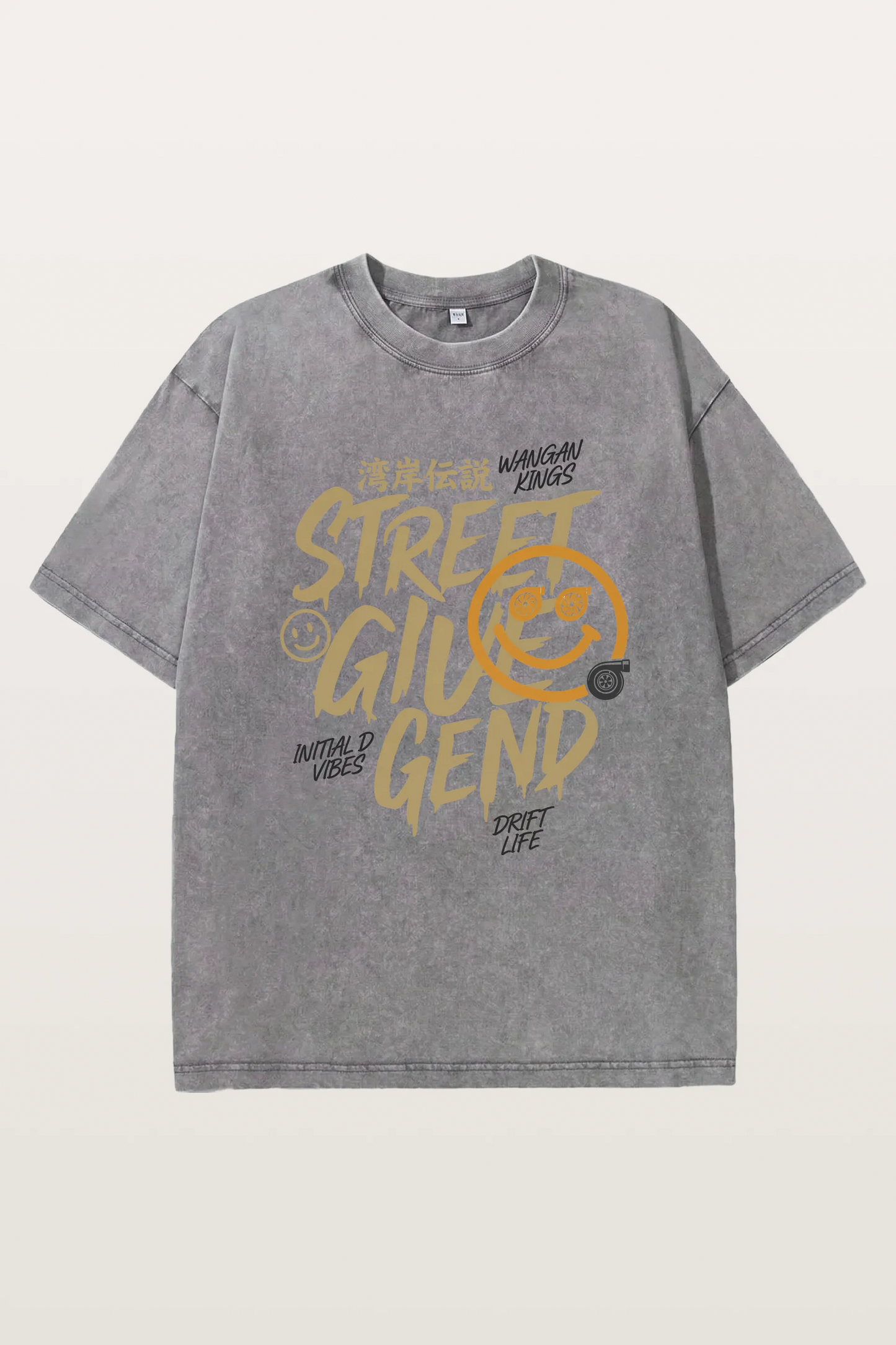 Street Glue Washed T-Shirts
