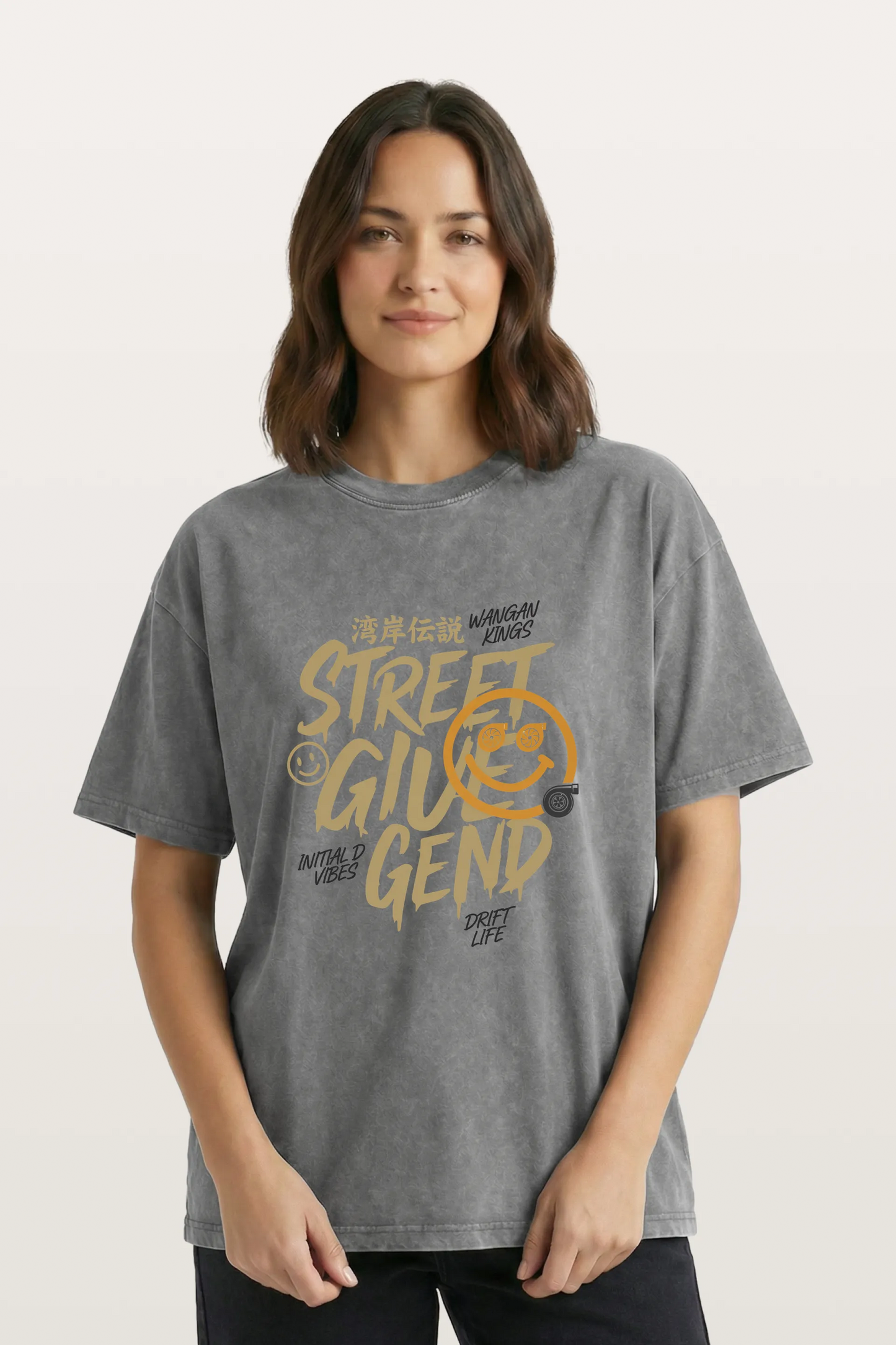 Street Glue Washed T-Shirts