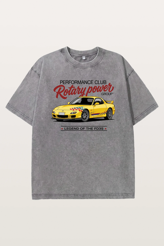 Rotary Power Washed T-Shirts