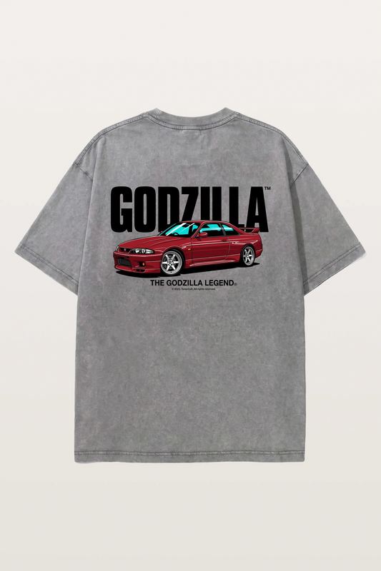 Godzilla Drift Washed T-Shirts