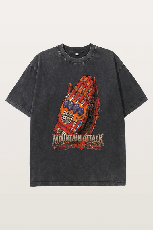 Flame Power Washed T-Shirts