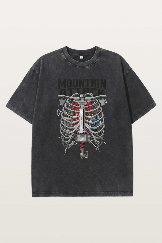 Rib Cage Washed T-Shirts
