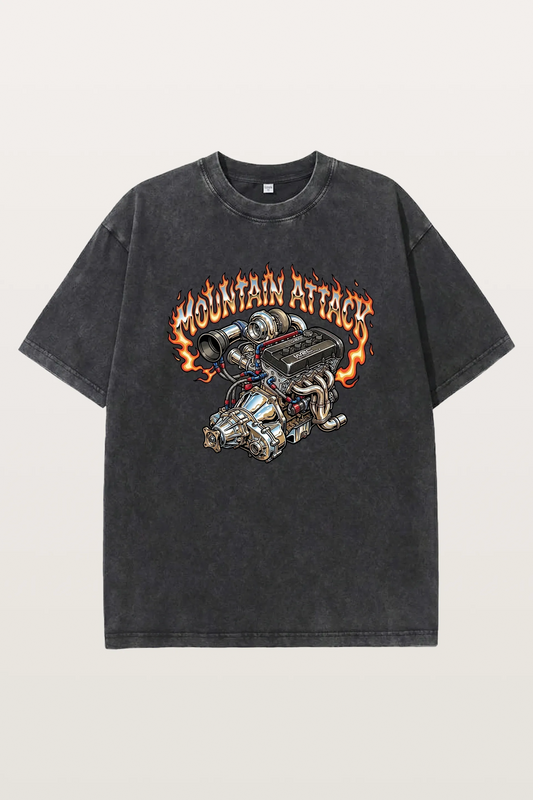 Repeat Attack Washed T-Shirts