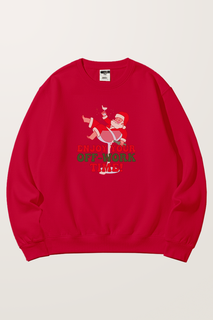 Santa’s Off-Time Sweatshirts