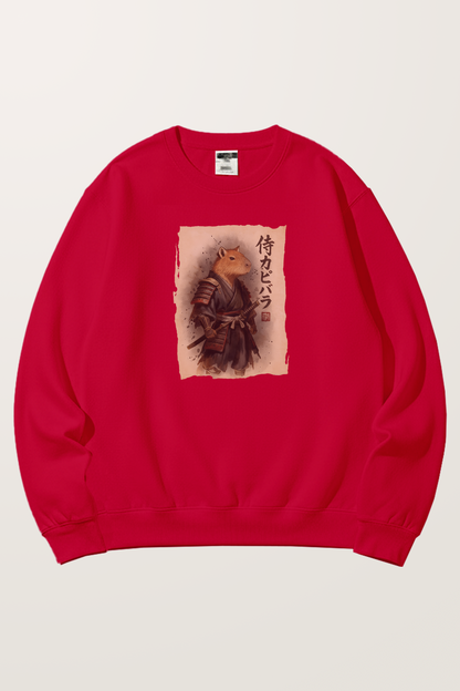 Samurai Capybara Sweatshirts