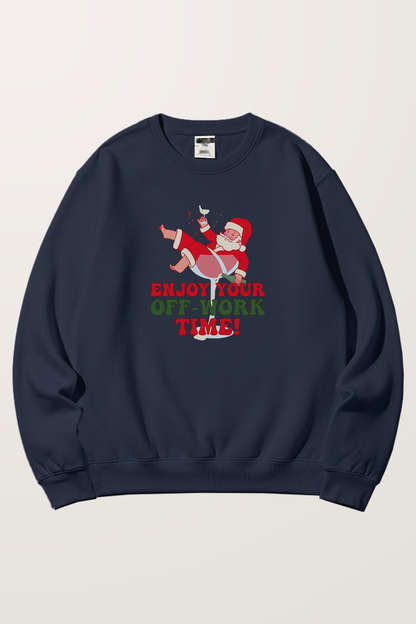 Santa’s Off-Time Sweatshirts