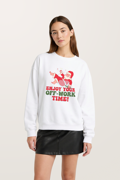 Santa’s Off-Time Sweatshirts