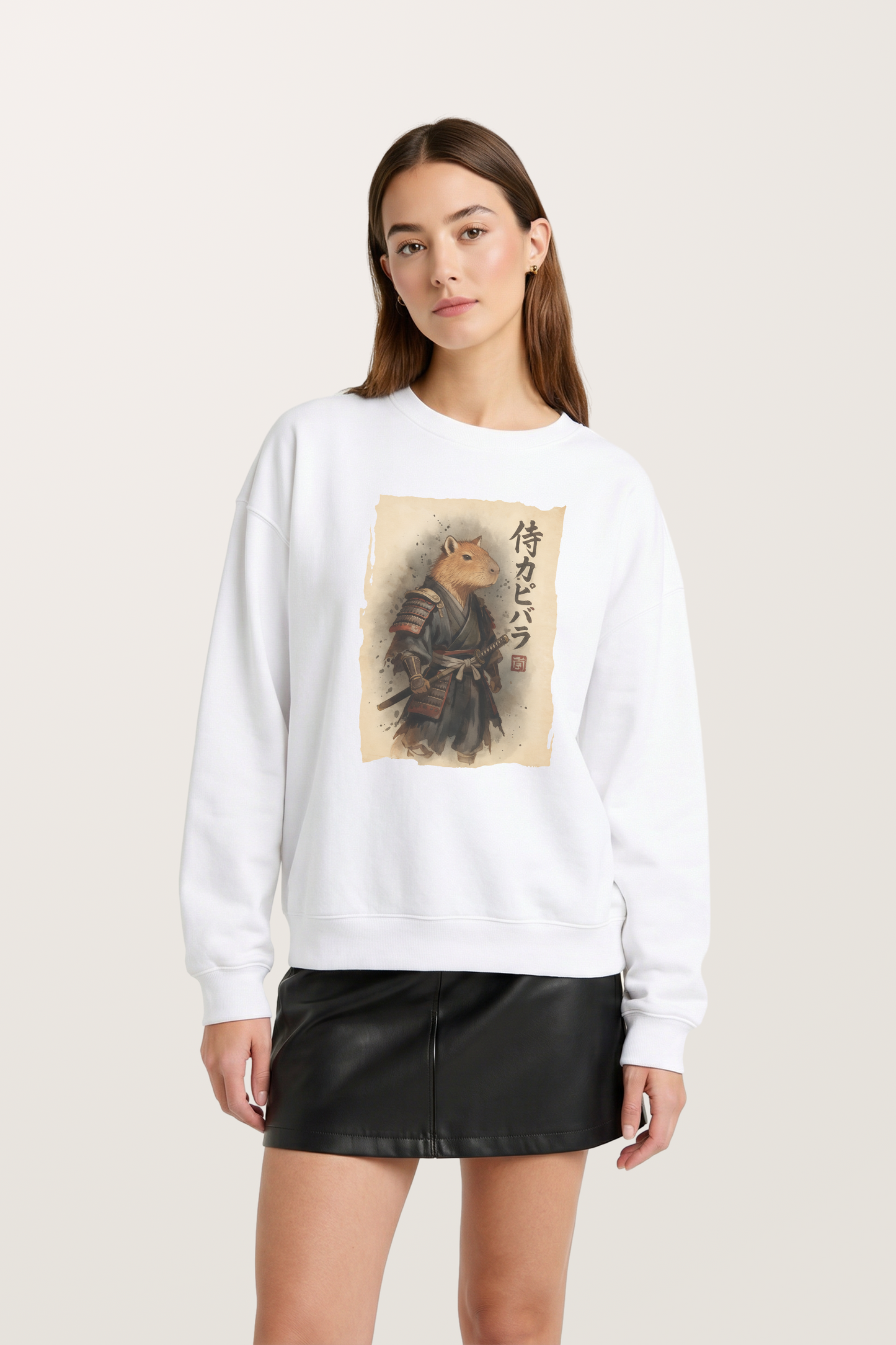 Samurai Capybara Sweatshirts