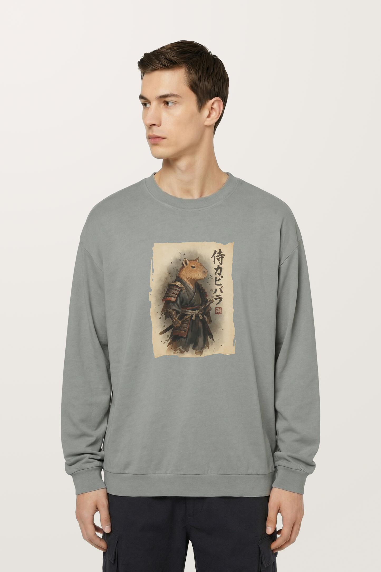 Samurai Capybara Sweatshirts