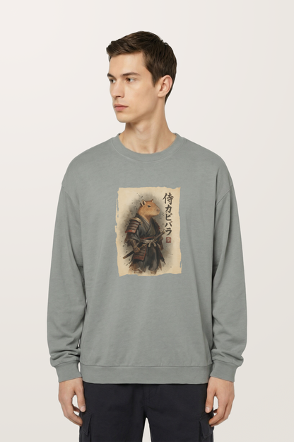Samurai Capybara Sweatshirts