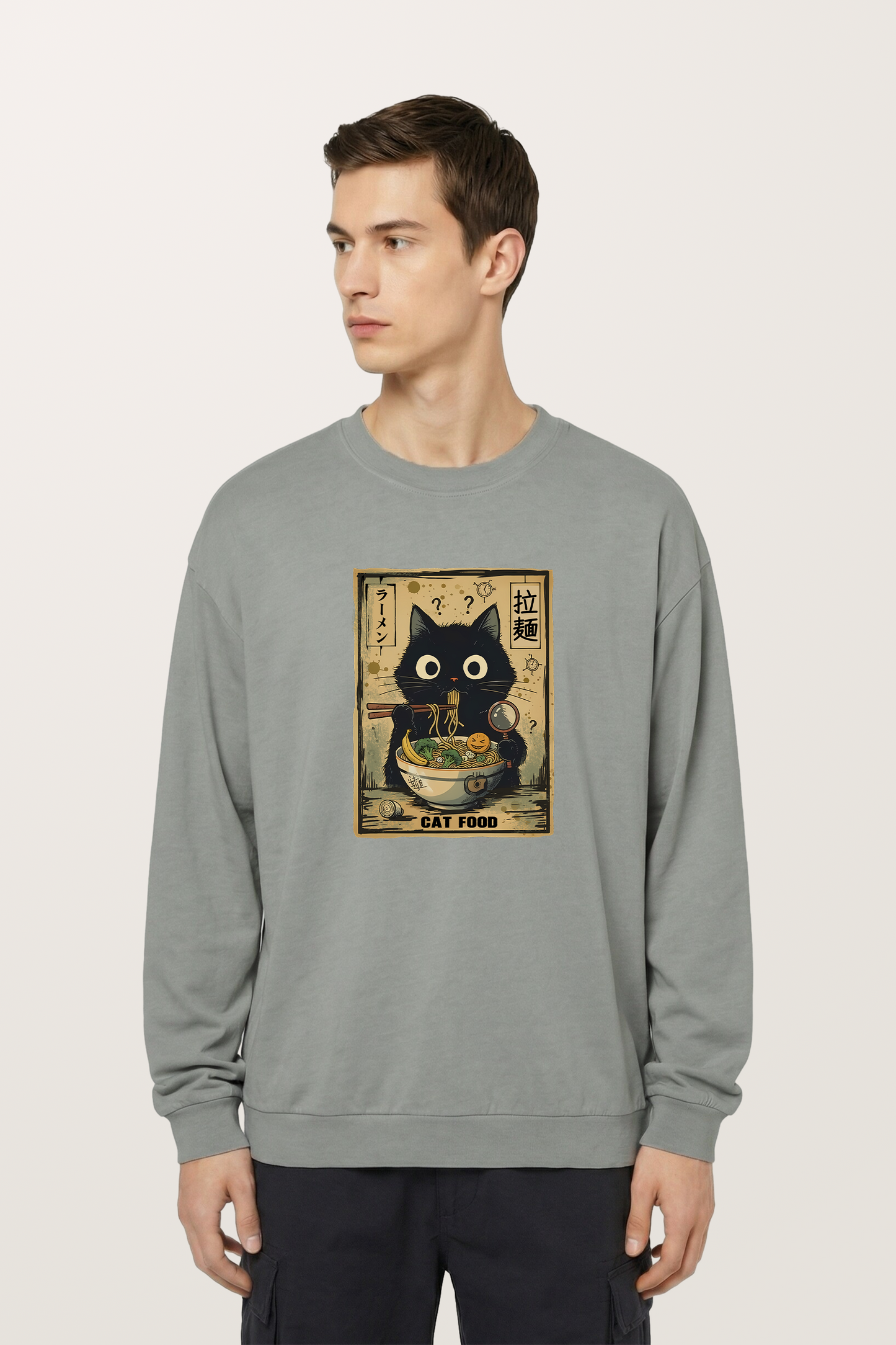 Noodle cat Sweatshirts