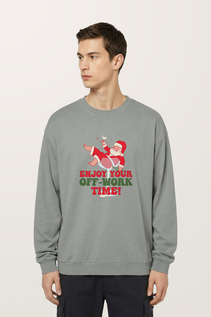 Santa’s Off-Time Sweatshirts