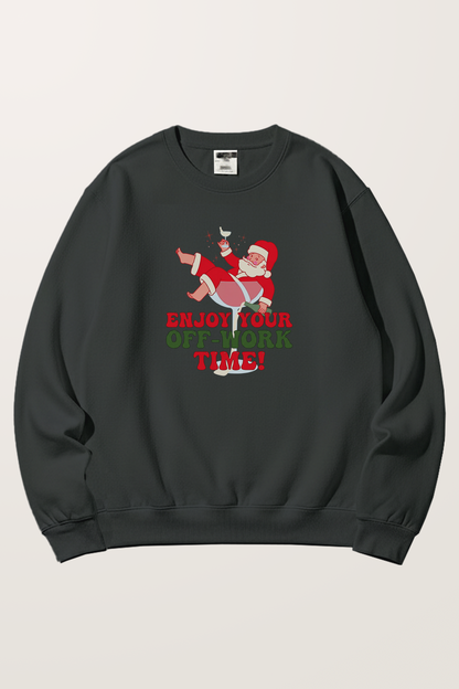 Santa’s Off-Time Sweatshirts