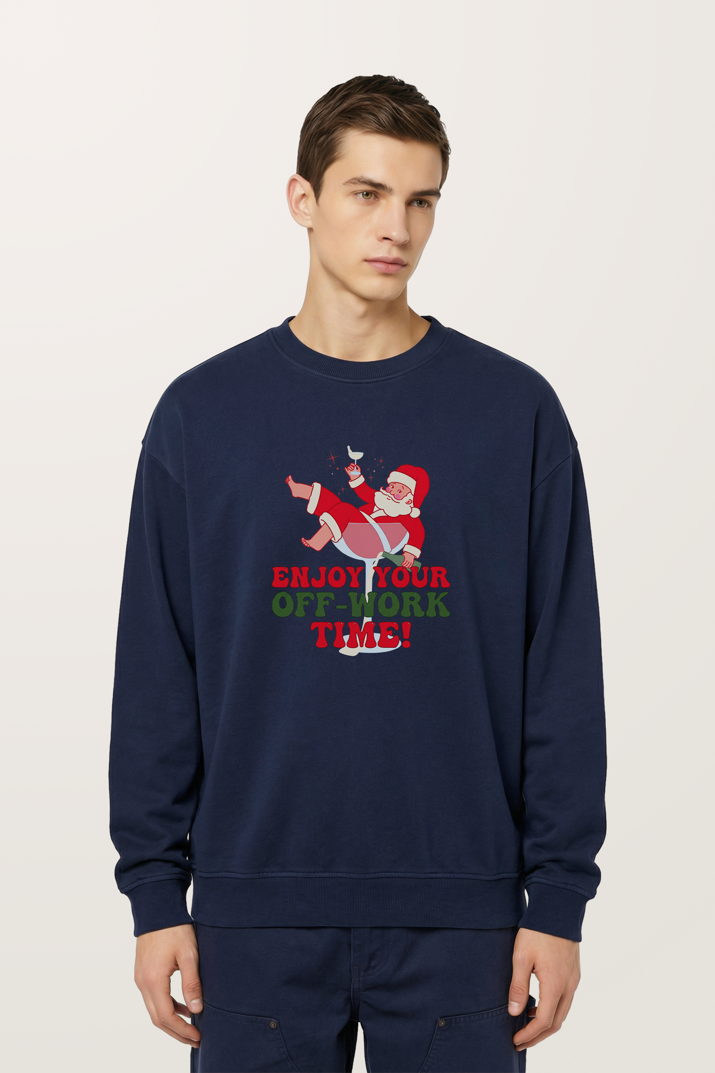 Santa’s Off-Time Sweatshirts