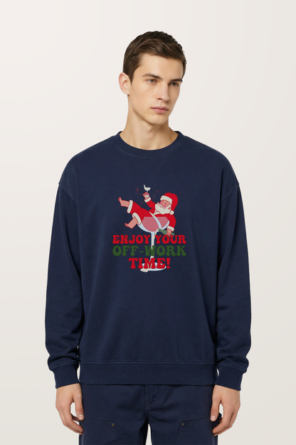 Santa’s Off-Time Sweatshirts