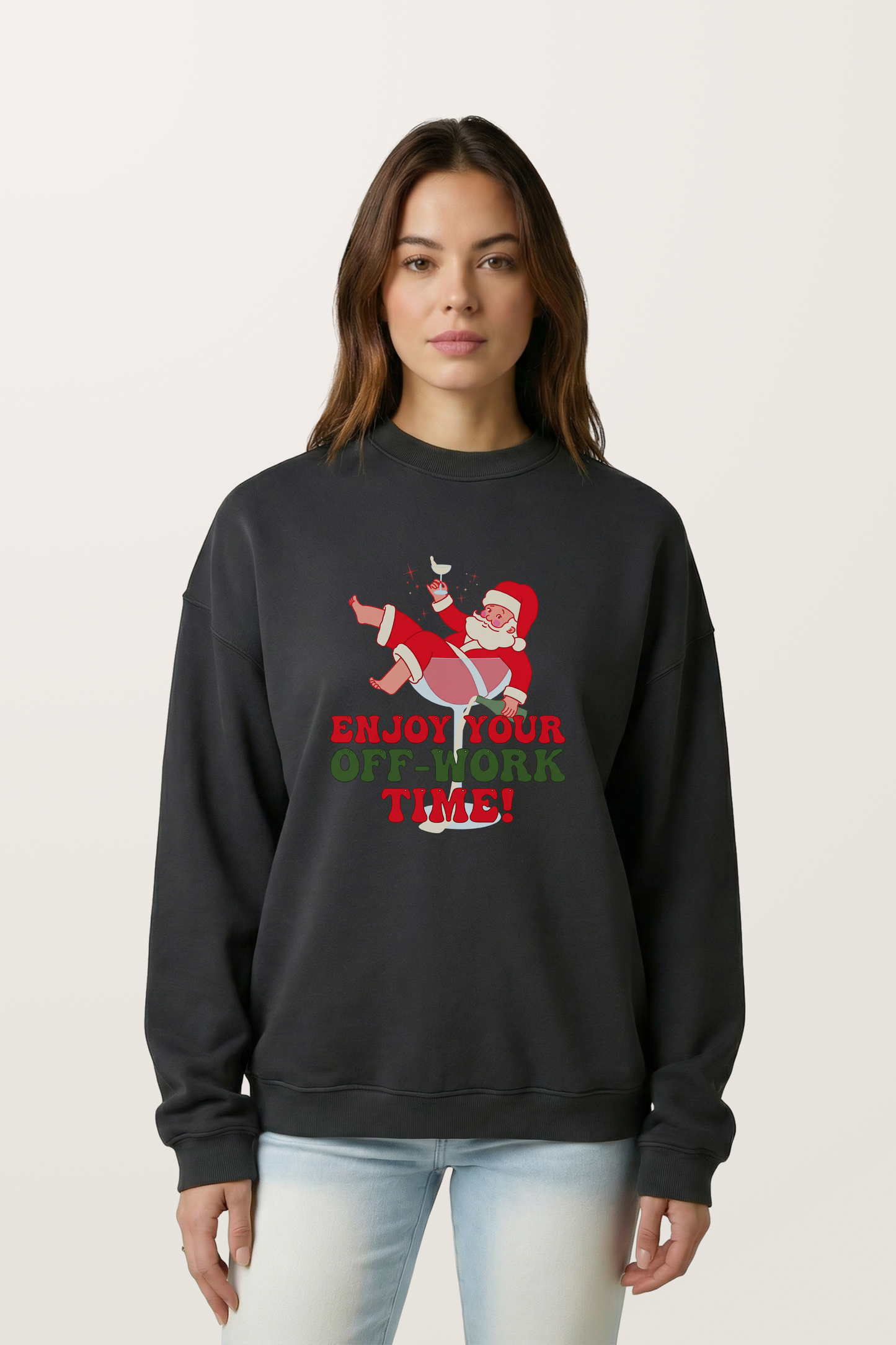 Santa’s Off-Time Sweatshirts