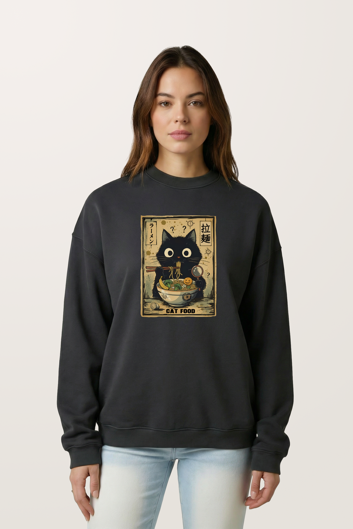 Noodle cat Sweatshirts