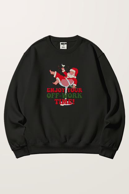 Santa’s Off-Time Sweatshirts