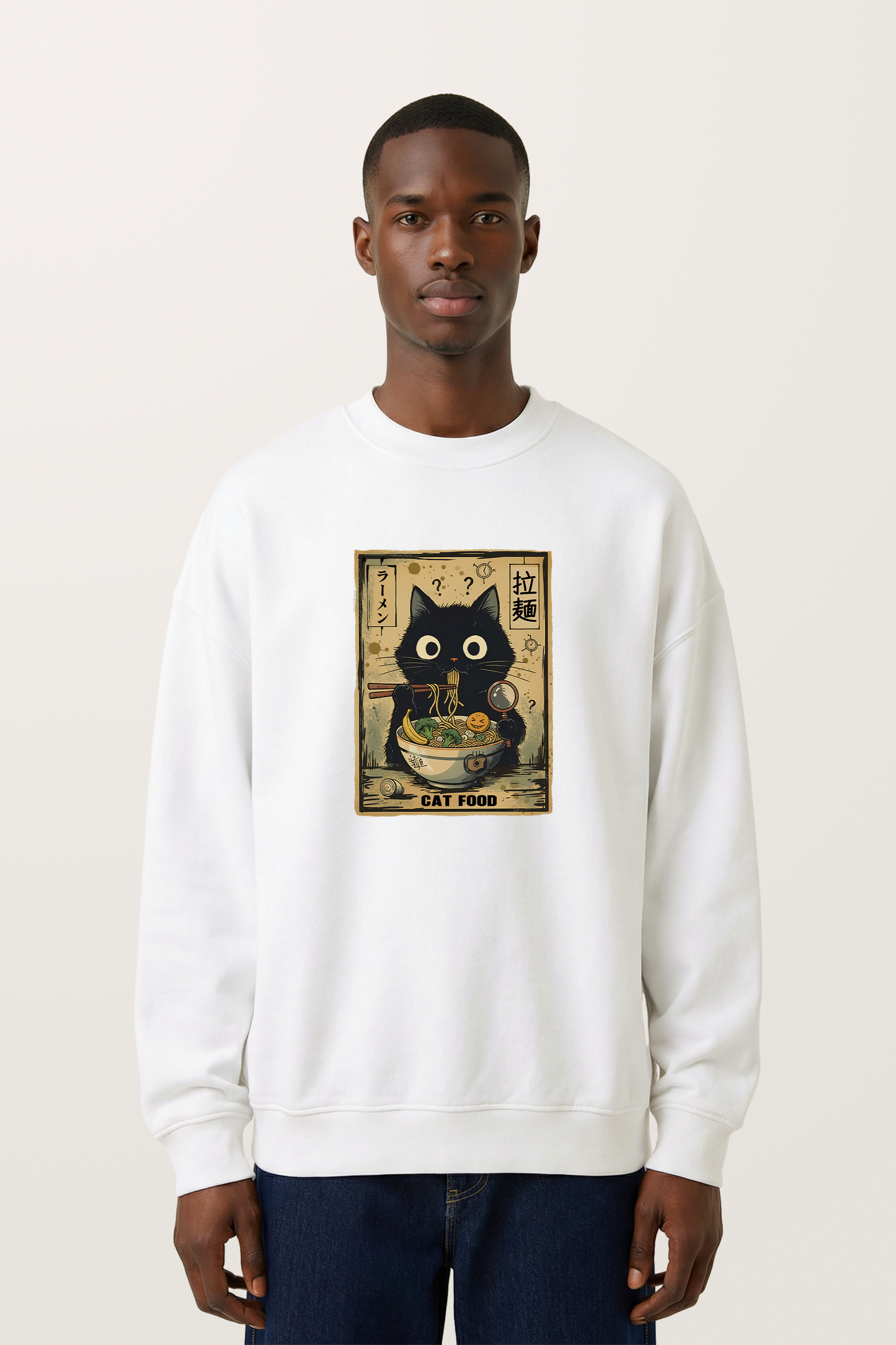 Noodle cat Sweatshirts