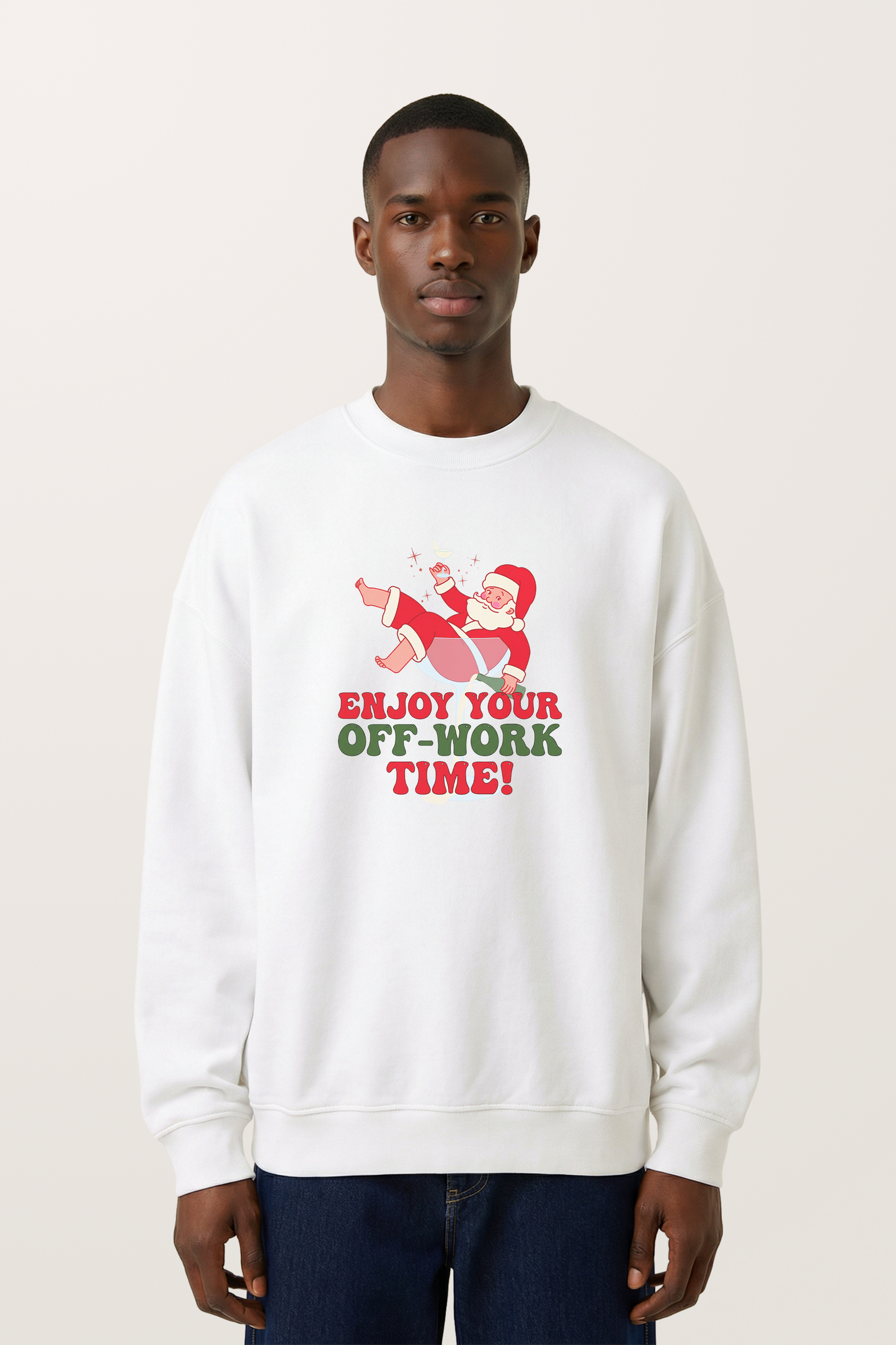 Santa’s Off-Time Sweatshirts